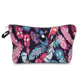 Carry All Pouch- Multi Feathers
