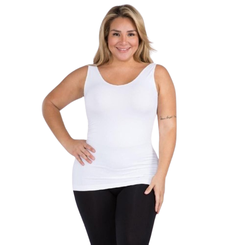 Reversible Neckline Seamless Tank Top