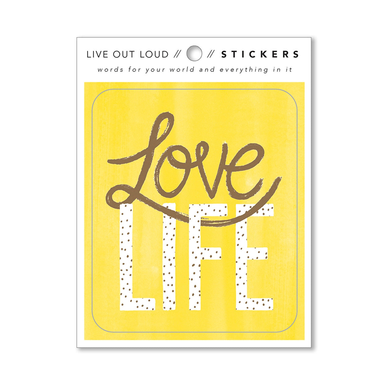 Love Life Sticker