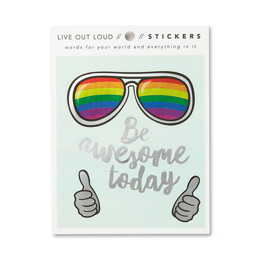 Be Awesome Today Vinyl Sticker Set