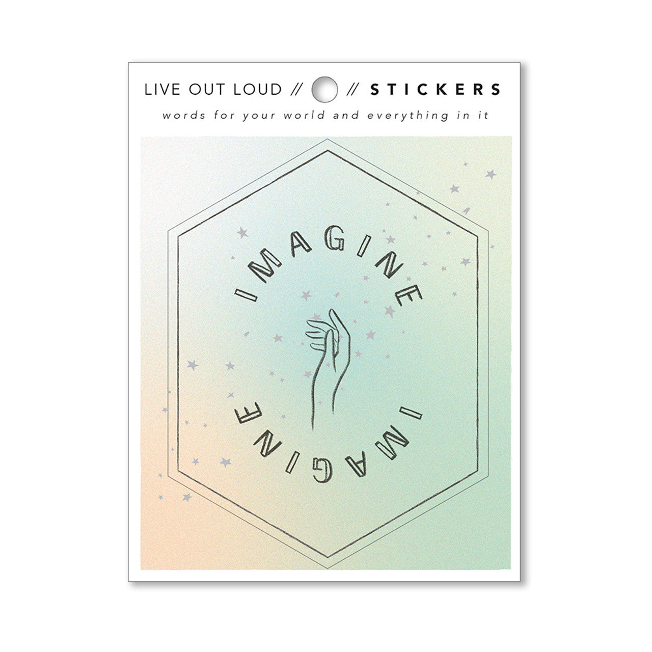 Imagine Sticker