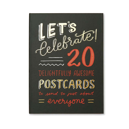Let's Celebrate Postcard Set