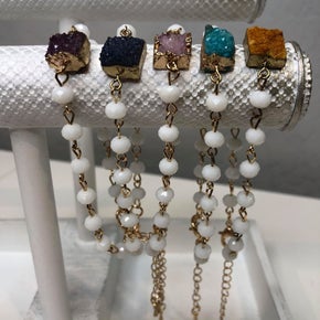 Dainty Druzy Bracelet