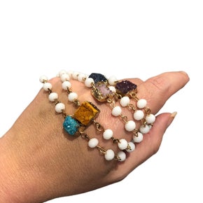 Dainty Druzy Bracelet