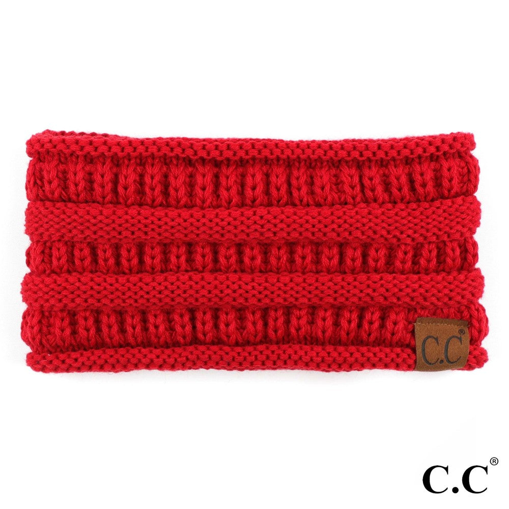 Knit Ribbed Headband