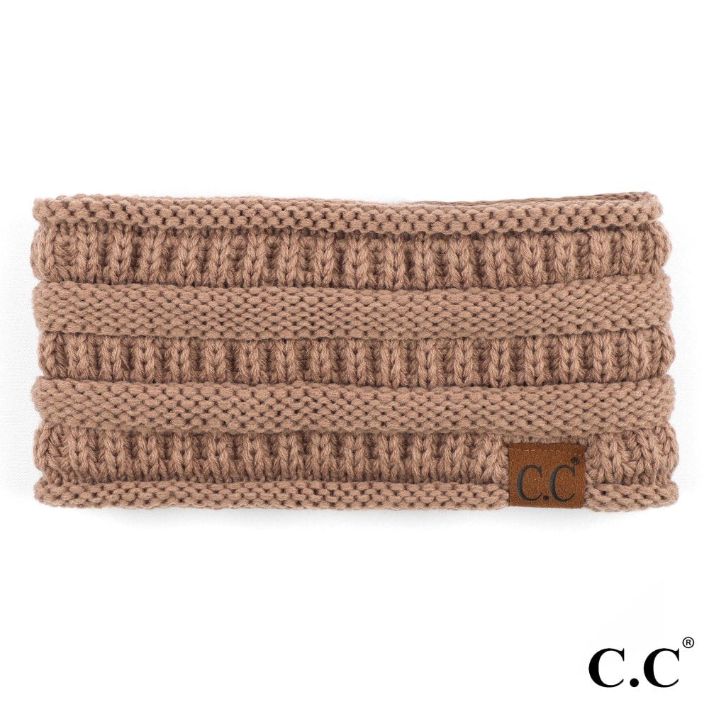 Knit Ribbed Headband