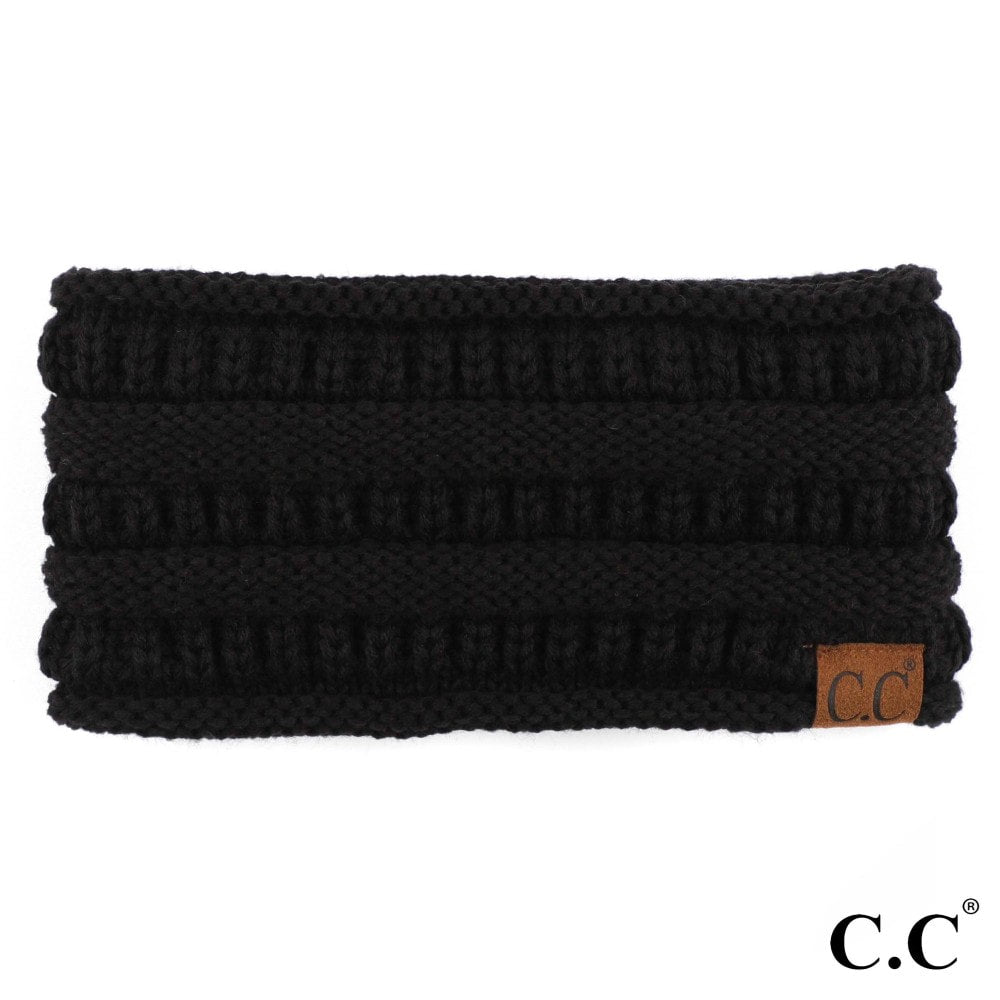 Knit Ribbed Headband