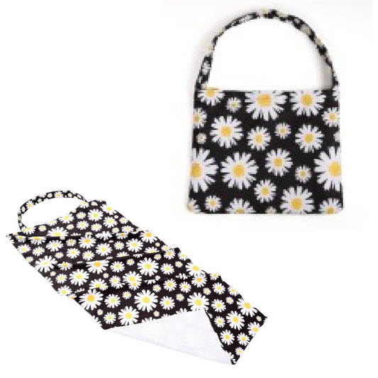 Daisy Two-in-One Beach Bag-Towel