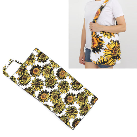 Sunflower Two-in-One Beach Bag-Towel