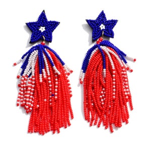 Seed Bead USA Starburst Earring