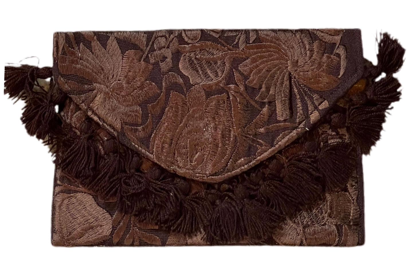 Embroidered Clutch