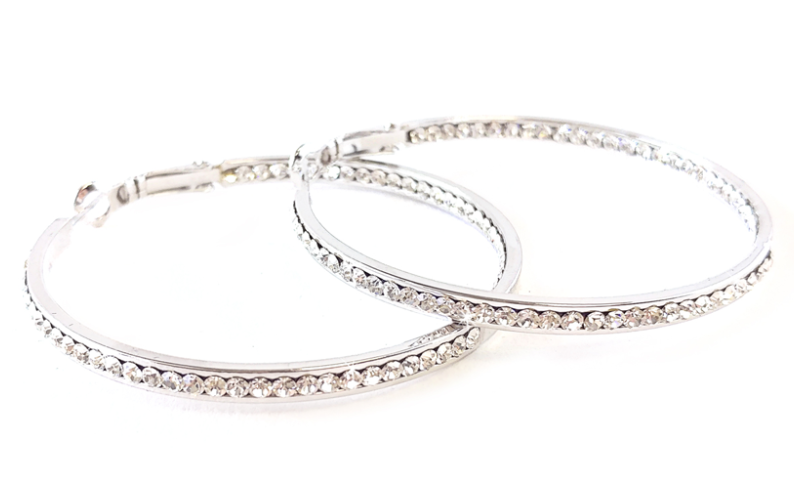 Jacqueline Kent Inside Out Rhinestone Earrings