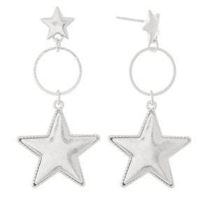 Star Drop Earrings