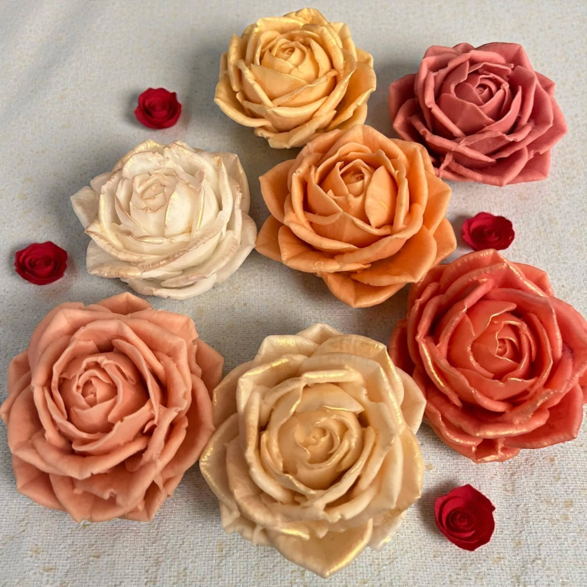 Rose Shaped Goat Milk Soap