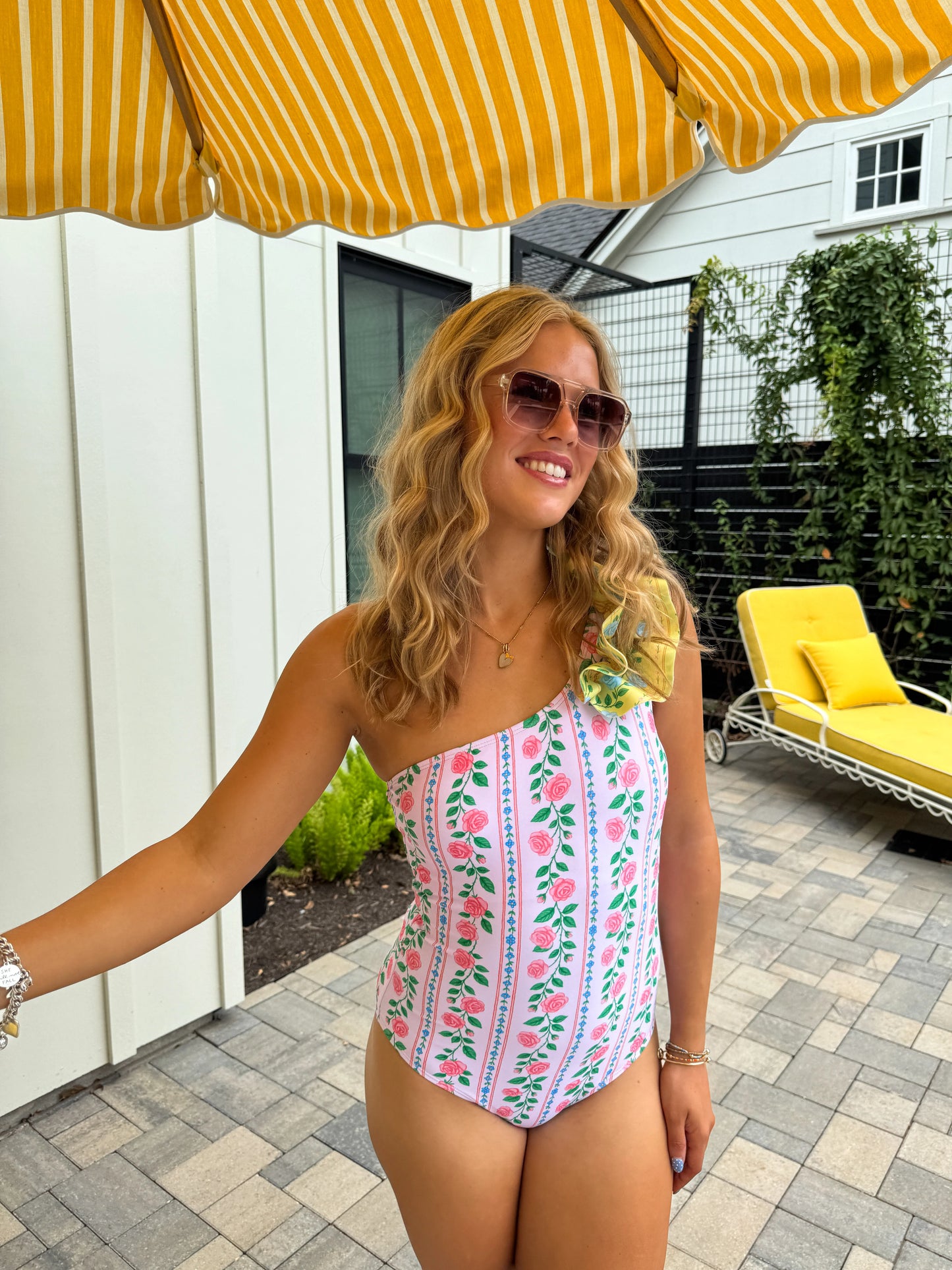 Floral Swim Set
