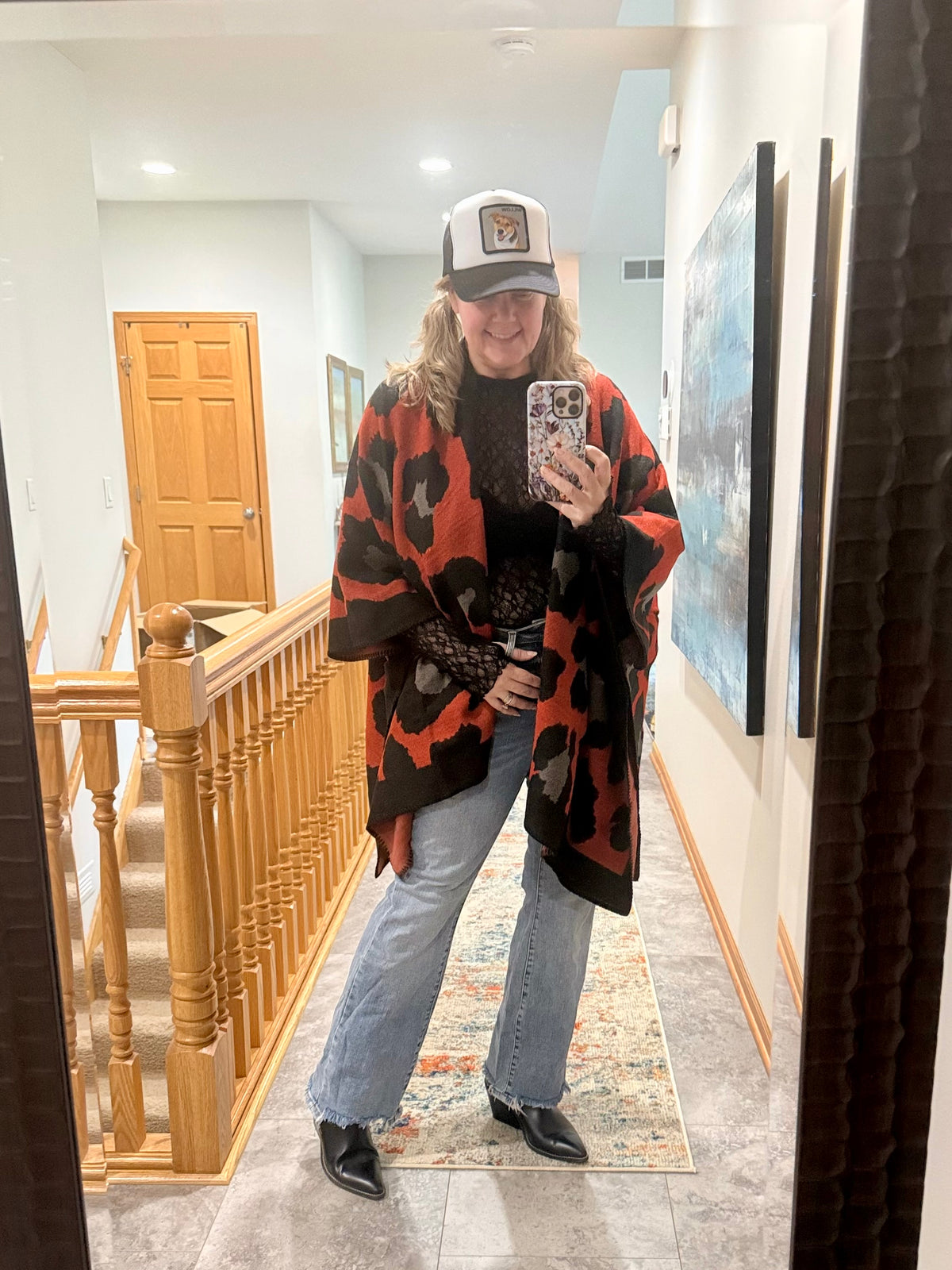 Leopard Kimono Cardigan