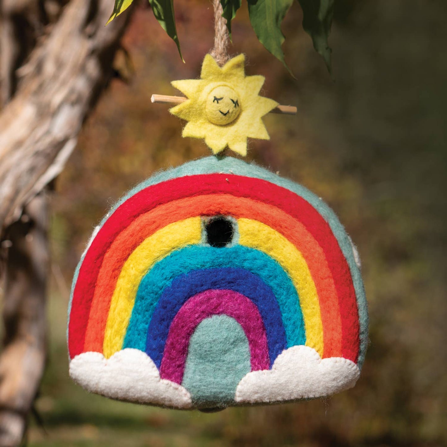 Rainbow Birdhouse