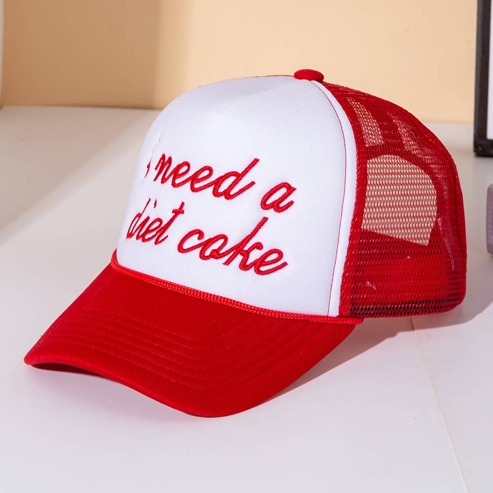 Need Diet Coke Trucker Hat