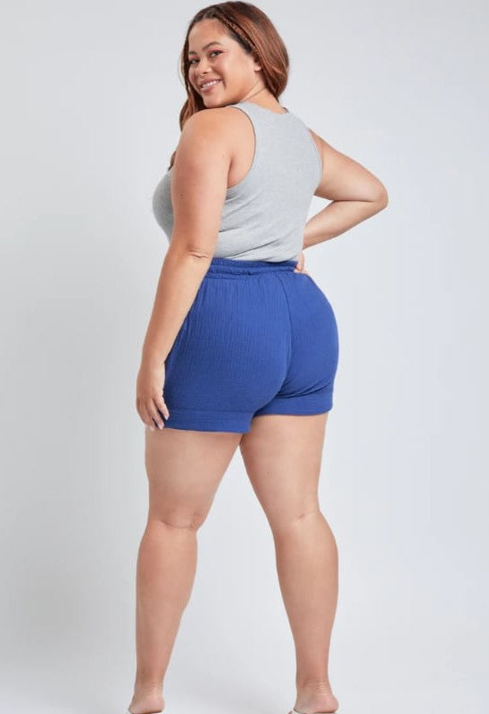 Double Gauze Cotton Shorts