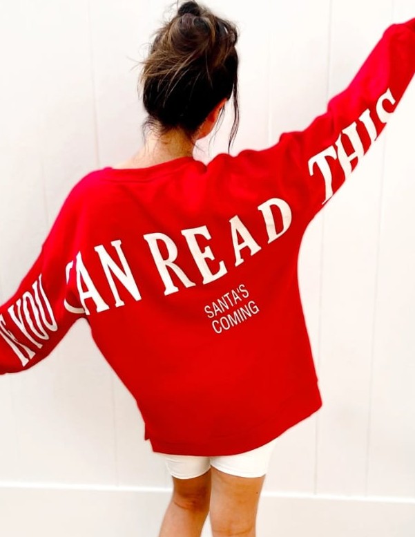 Santa Is Coming Sweatshirt
