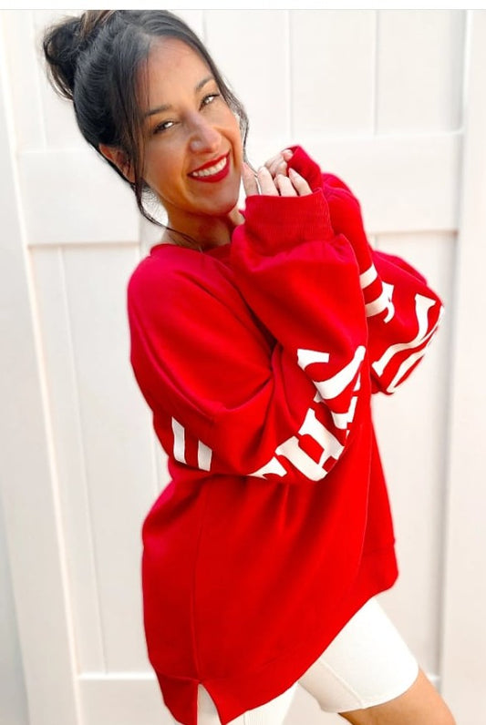 Santa Is Coming Sweatshirt