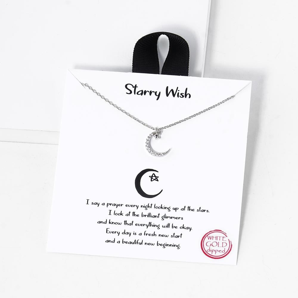 Dainty Necklace-Starry Wish