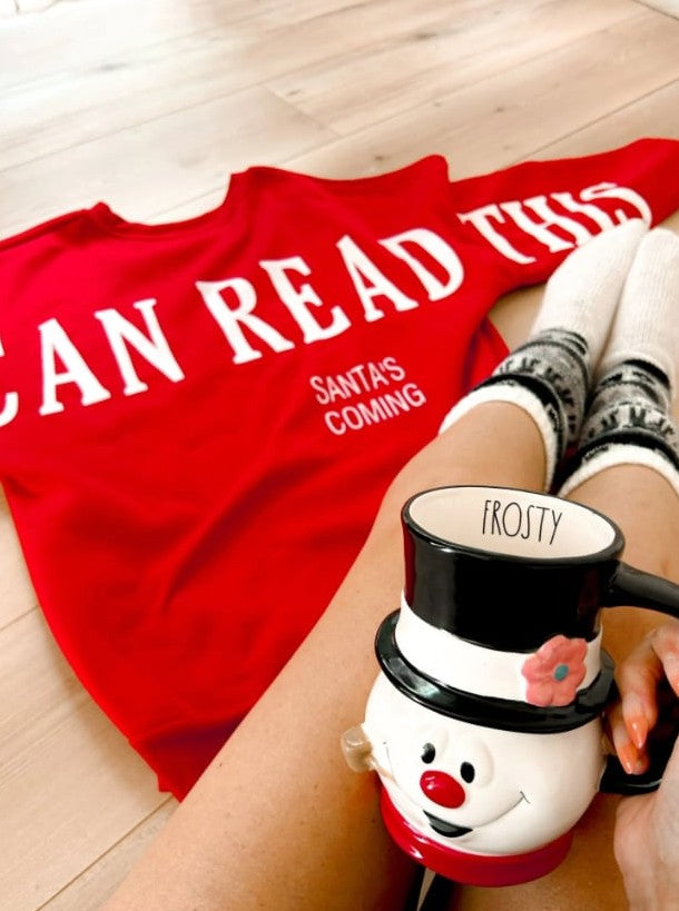 Santa Is Coming Sweatshirt