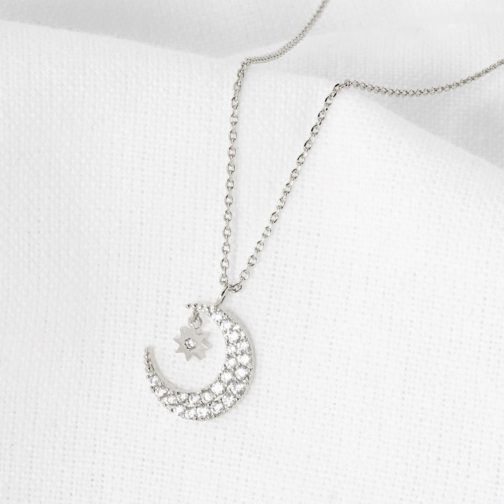 Dainty Necklace-Held By Night