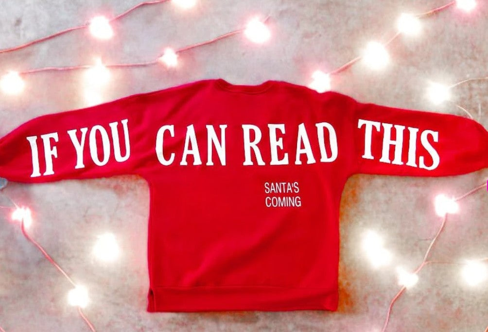 Santa Is Coming Sweatshirt