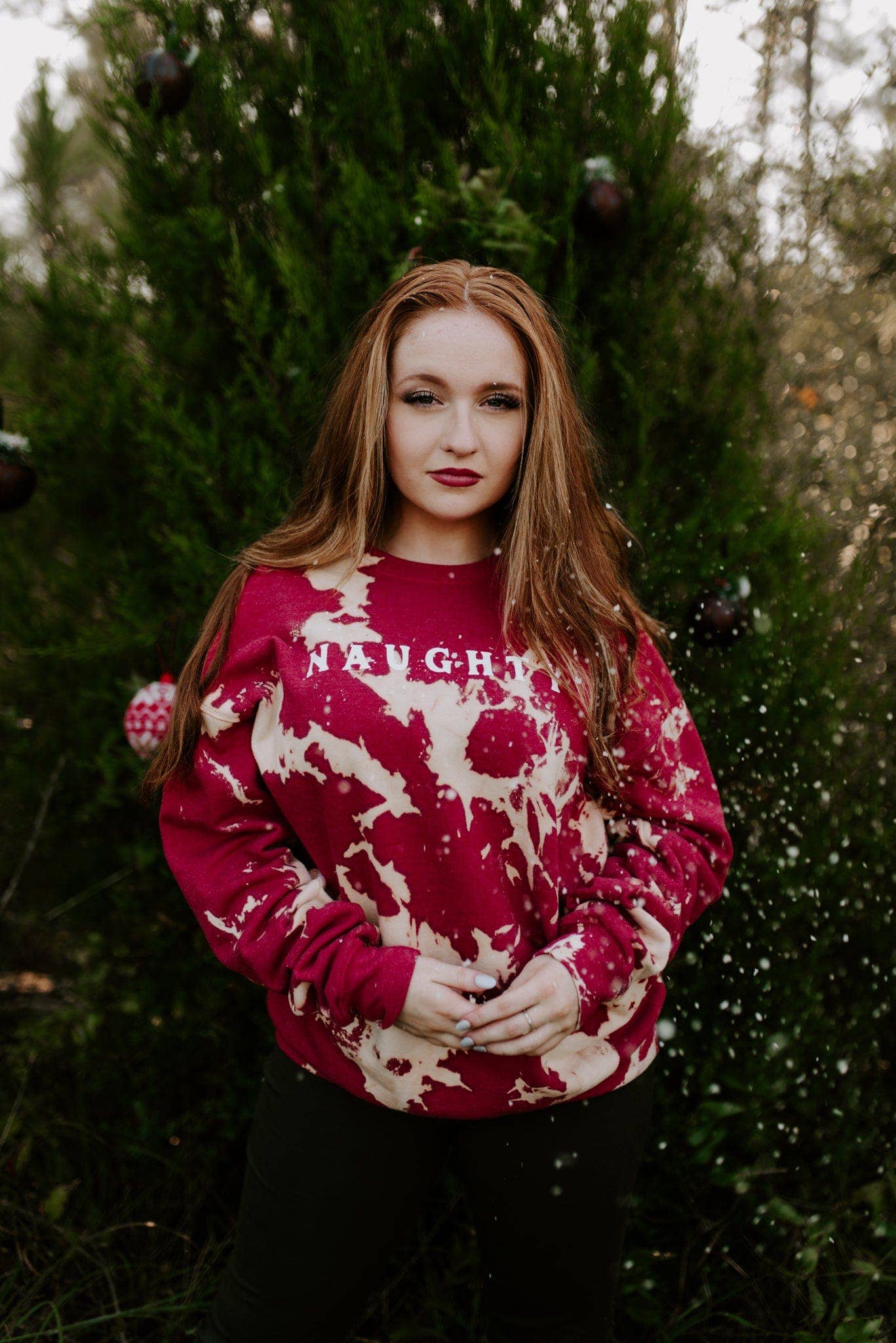Naughty/Nice Reversible Sweatshirt