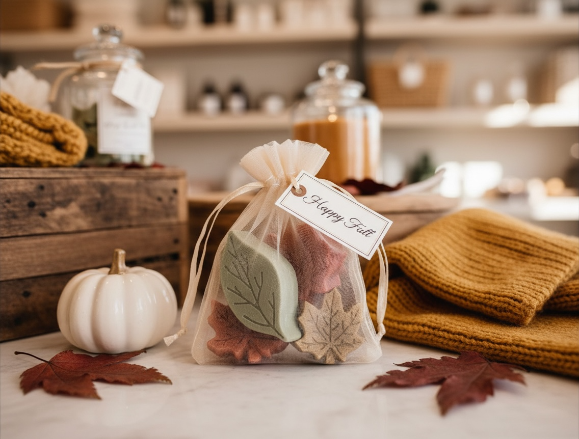Fall Leaves Goat Milk Soap Set