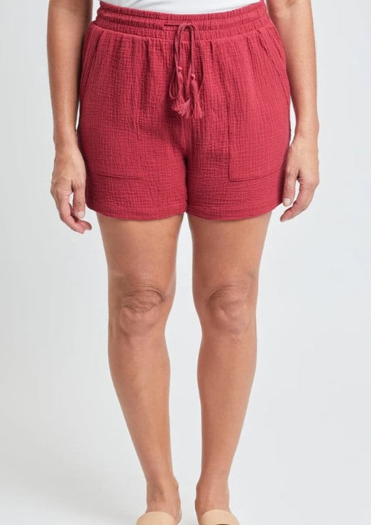 Double Gauze Cotton Shorts