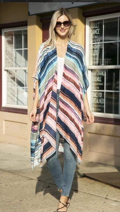 Striped Kimono
