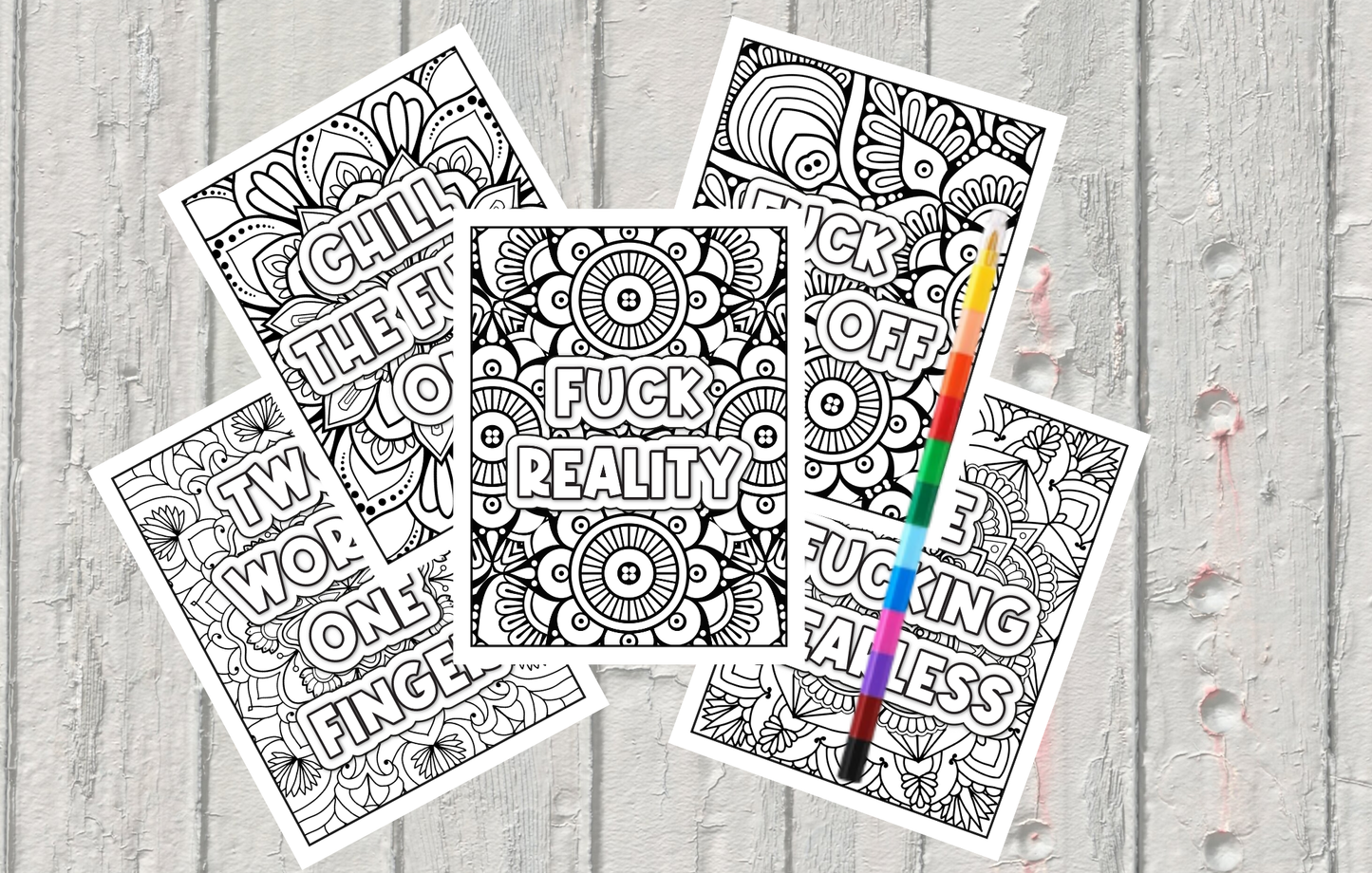 Be Fearless Coloring Sheets