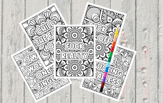 Be Fearless Coloring Sheets