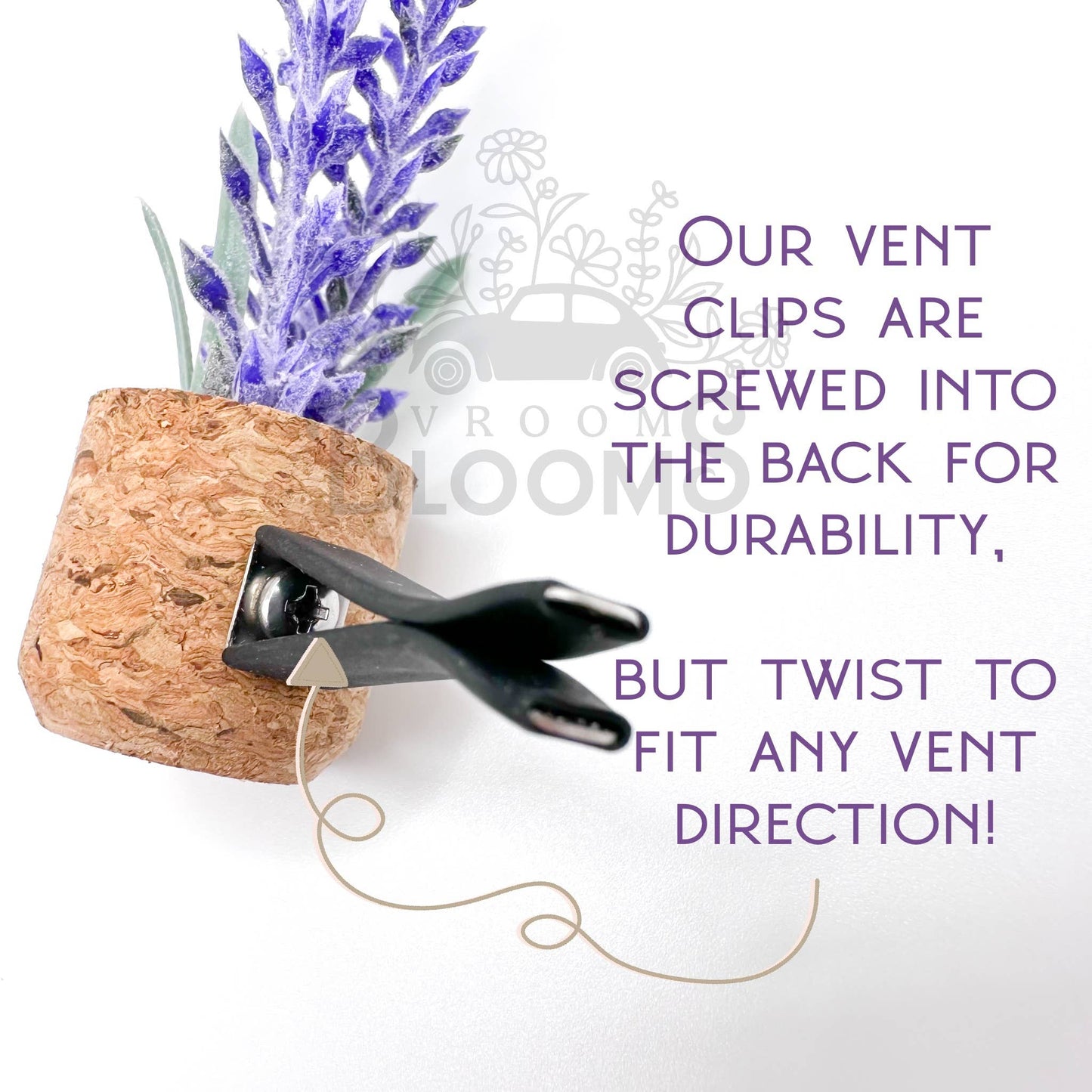 Plant Car Vent Reusable Air Freshener