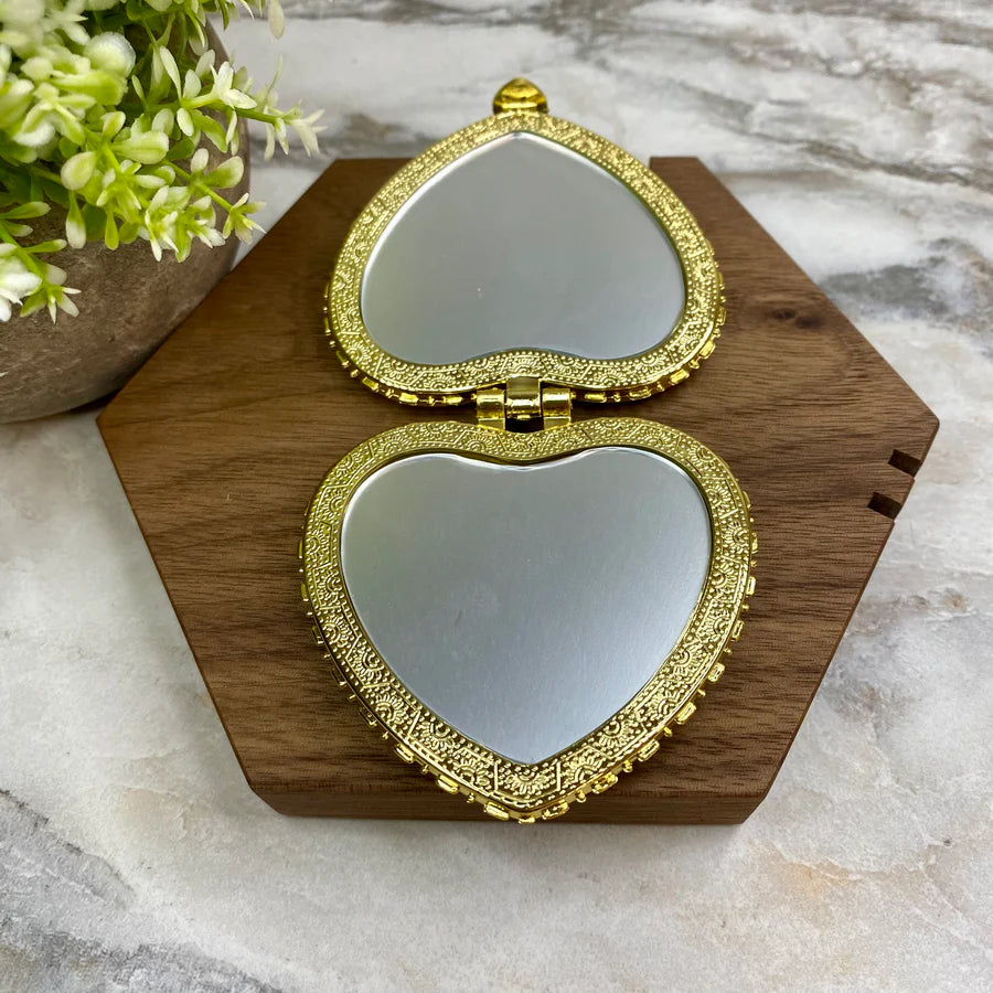 Floral Compact Mirrors