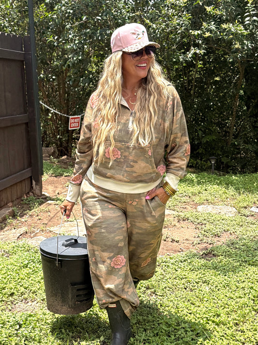 Washed Camo Pant