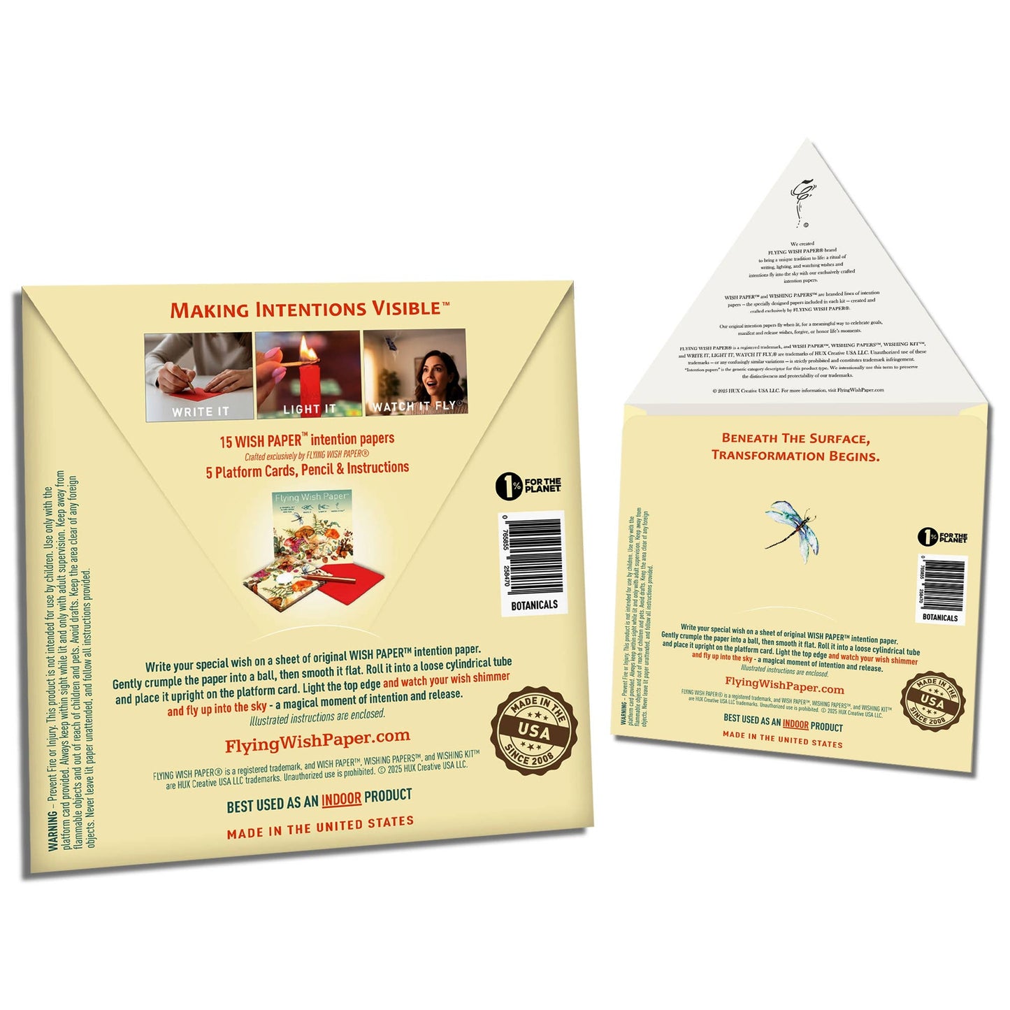 Flying Wish Paper® Mini Botanicals