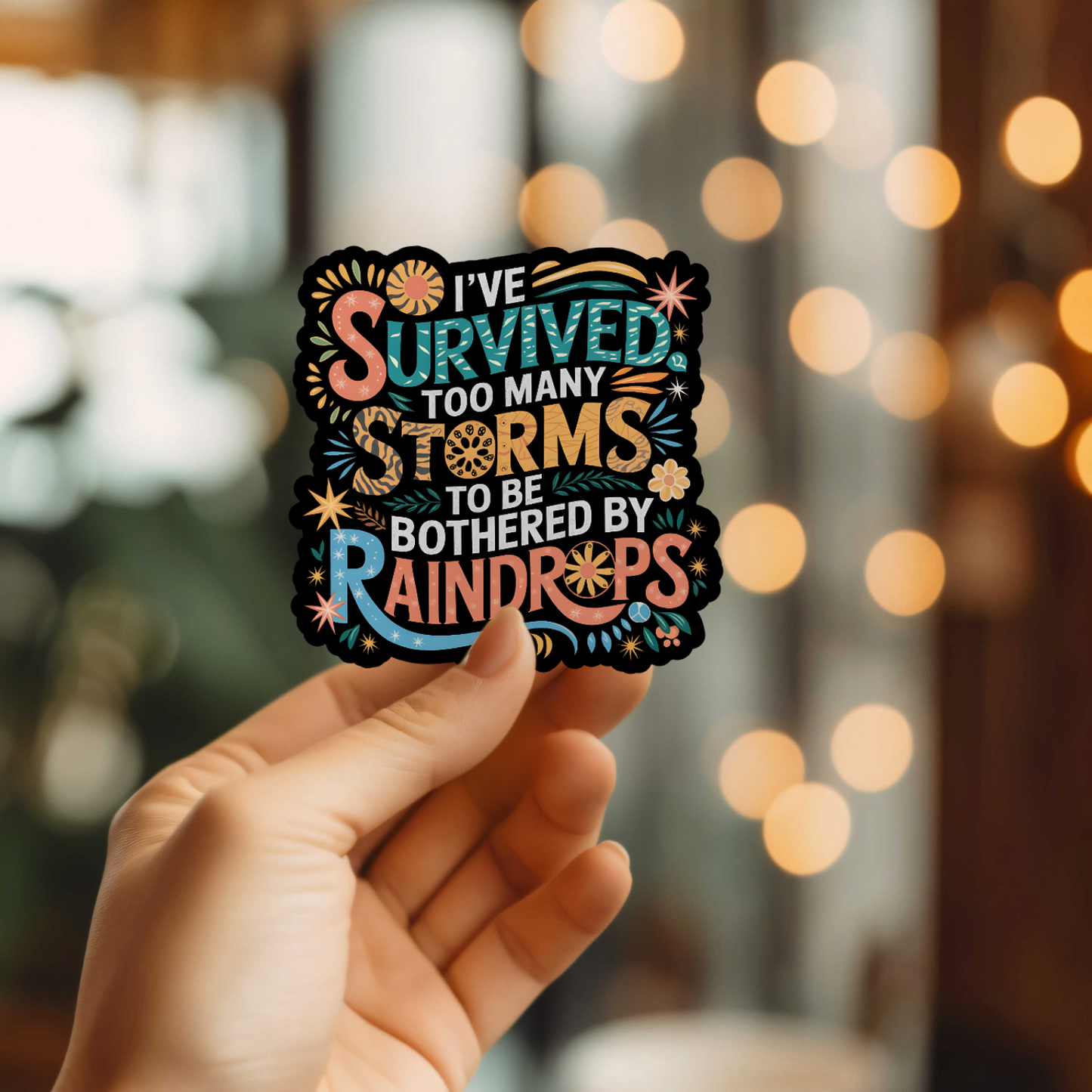 I've Survived Vinyl Sticker