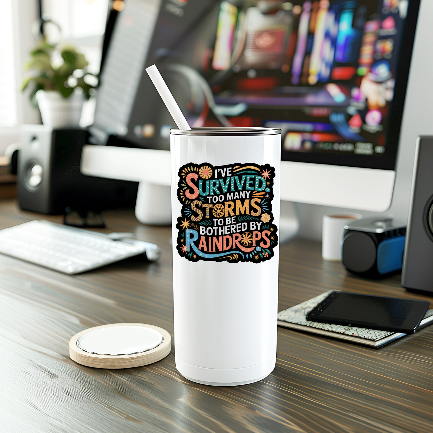 I've Survived Vinyl Sticker
