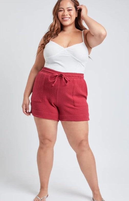 Double Gauze Cotton Shorts
