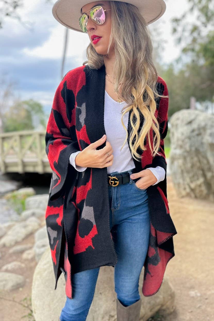 Leopard Kimono Cardigan