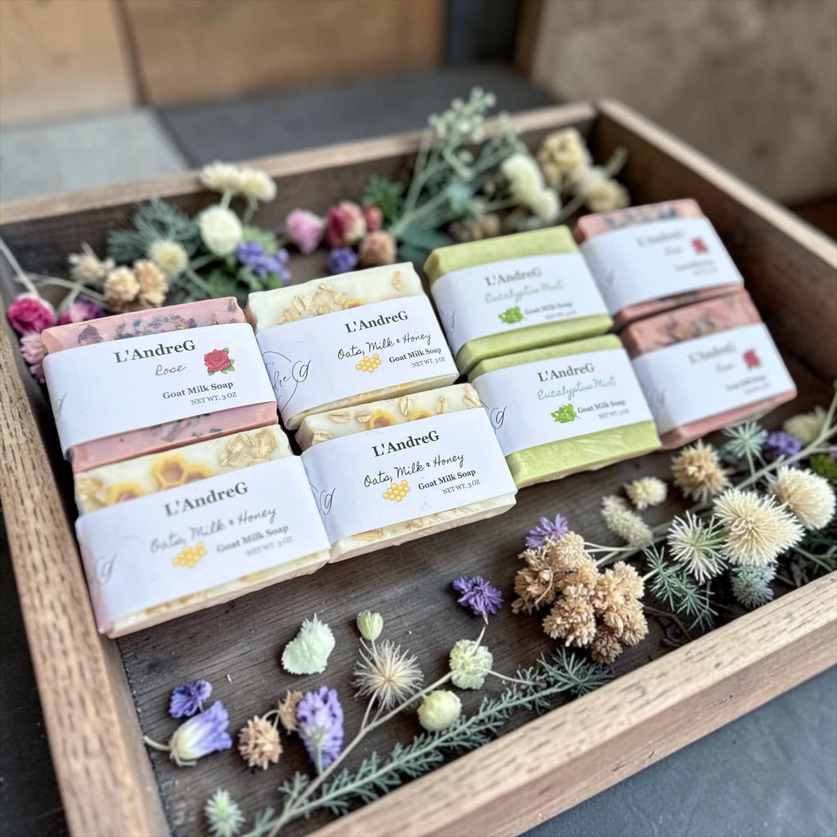 Goat Milk Soap Assorted Mix