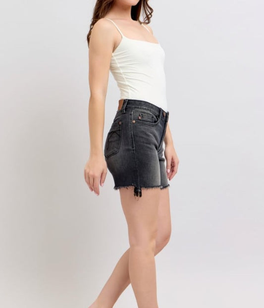 Judy Blue Faded Dad Shorts