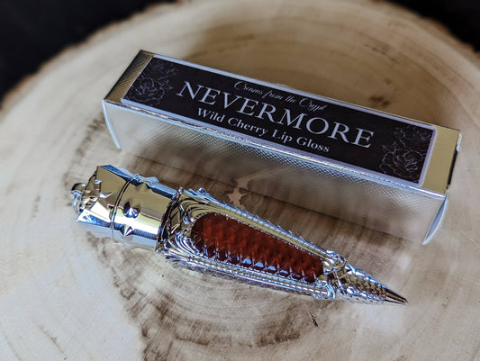 Creams From The Crypt Lip Gloss- Nevermore Silver