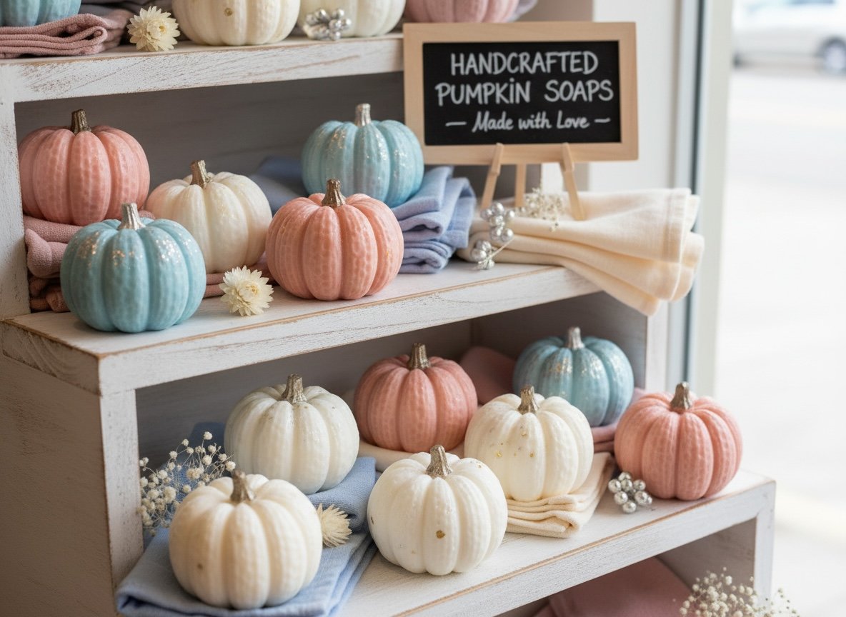 Mini Pumpkin Goat Milk Soap