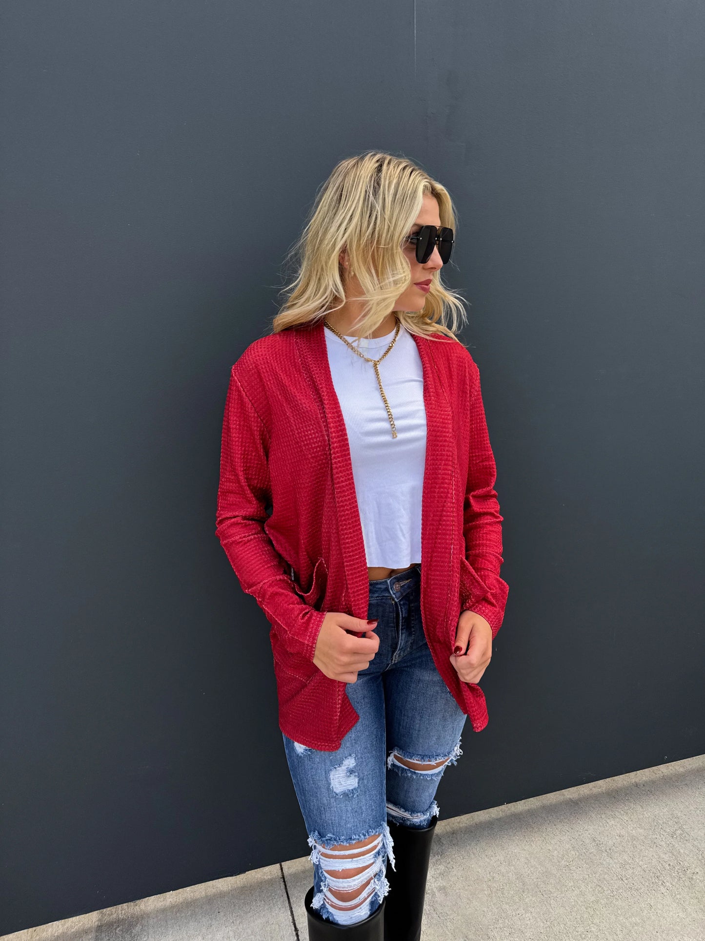 Popcorn Cardigan