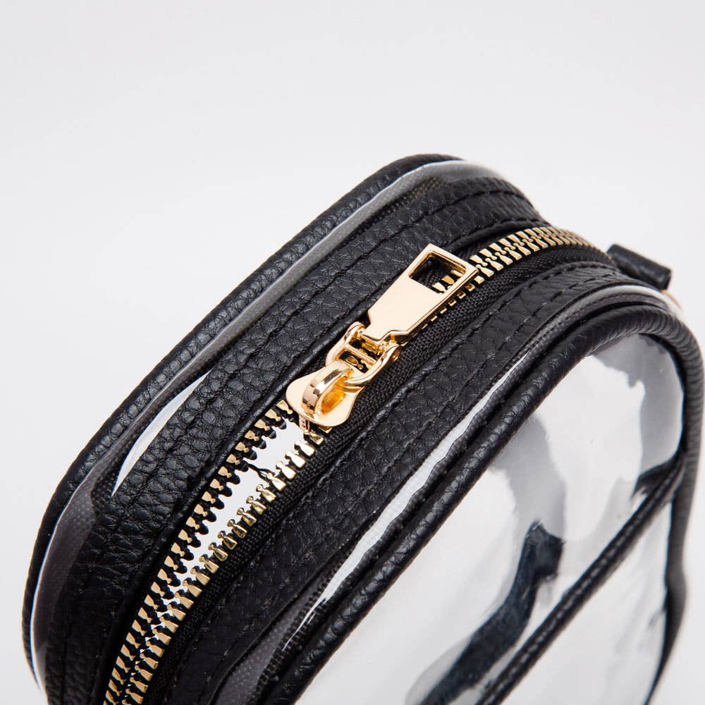 Transparent Rectangle Crossbody Bag