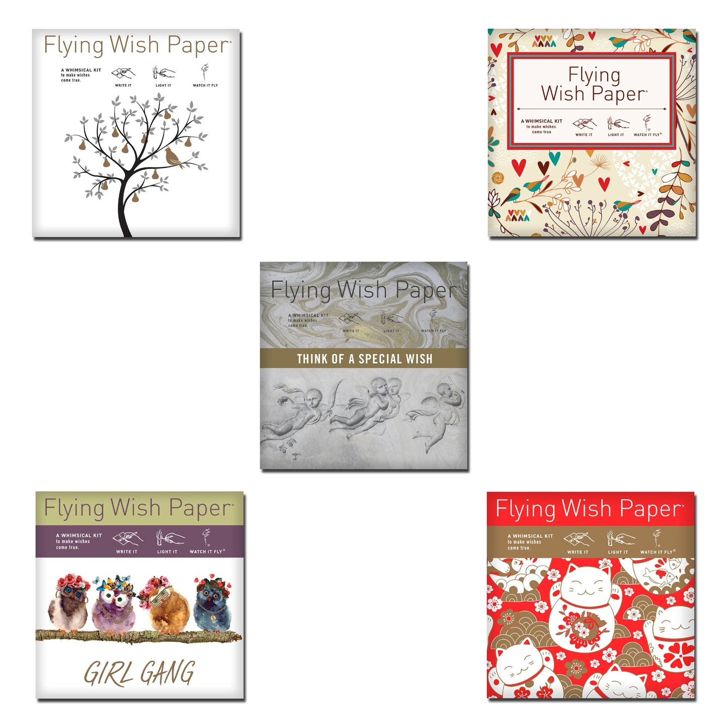 Flying Wish Paper® Mini Kit Assorted